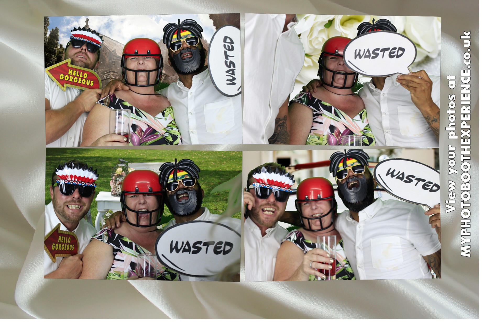 Jennie & Graham's wedding vow renewal  | View more photos from the event at gallery.myphotoboothexperience.co.uk/u/MyPhotoBoothExperienceLtd/Jennie-Grahams-wedding-vow-renewal